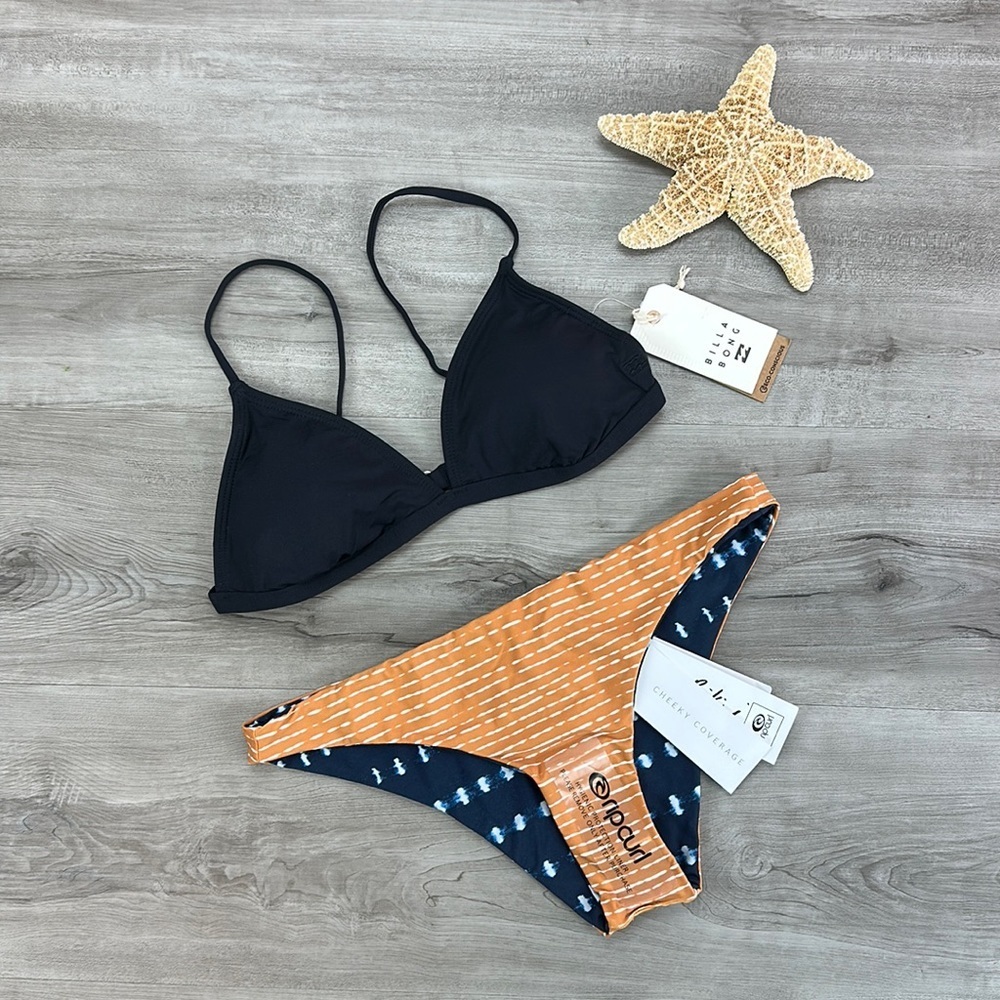 ☀️RIP CURL☀️BILLABONG☀️ SOL SEARCHER CECI TR SURF SHACK REVO CHEEKY PTB BIKINI - Picture 3 of 17